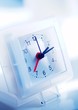 white alarm-clock macro 3