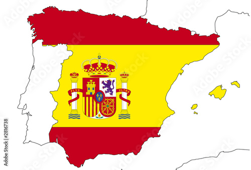 Illustration : drapeau d'espagne drapeau d'espagne