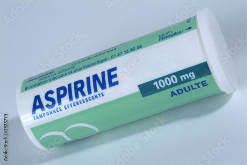Photo : tube d'aspirine tube d'aspirine