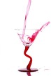 glass with liquid