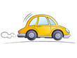 cartoon car
