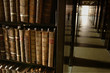 library shelves