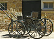 old style buggy.