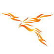 Illustration: burning phoenix burning phoenix