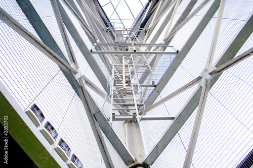 Photo: metal construction - stairs metal construction - stairs