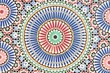 mosaique multicolore