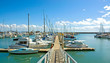 marina early morning