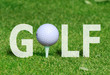 ball in golf