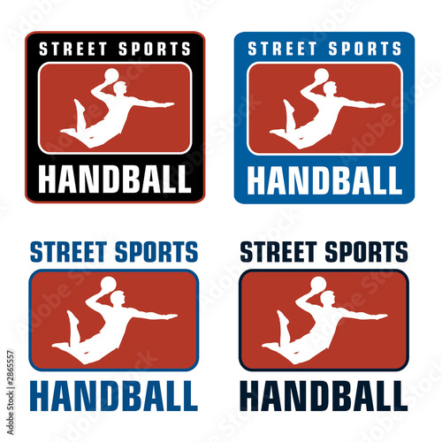 handball logo © Janusz Z. Kobylanski #2865557. handball logo