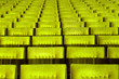 yellow concert hall, opera or theatre seats.
