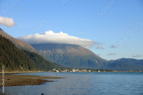 kenai covered with clouds kenai covered with clouds