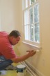 painter working inside home painter working inside home
