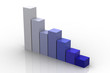 3d bar graph reflected