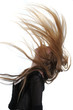 flying hair