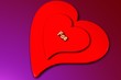 fae - herz in 3d gerendert (liebe)
