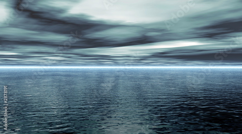 Illustration: calm water calm water