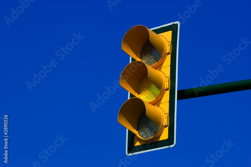 Photo: yellow trafic light yellow trafic light