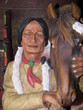 indian and horse