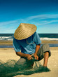 chinese fisherman after fishing