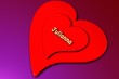 julianna - herz in 3d gerendert (liebe) julianna - herz in 3d gerendert (liebe)