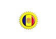 andorran badge andorran badge