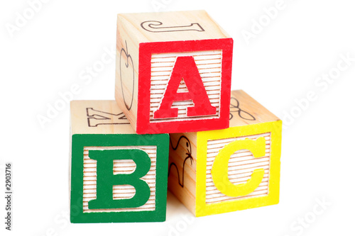 alphabet blocks