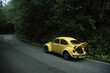 yellow vw beetle 1302
