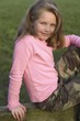 smiling girl outdoors