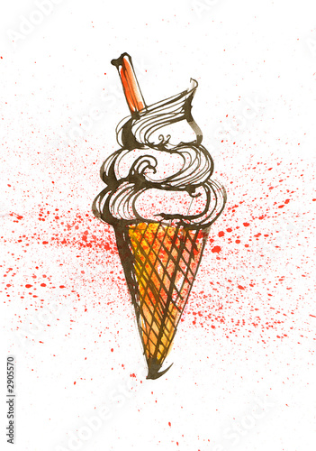 Drawn Ice Cream