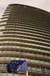 eu flag in front of office