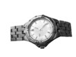 wrist watch isolated gray