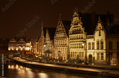 Photo: step-gabled houses step-gabled houses