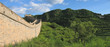 detail of the great wall of china, china, panorama