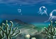underwater scene