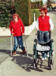 les cannes et le fauteuil