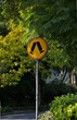 pedestrian crossing - walk don't run