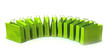 green shop bags
