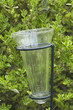 empty rain gauge