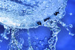 efectos abstractos del agua cayendo efectos abstractos del agua cayendo