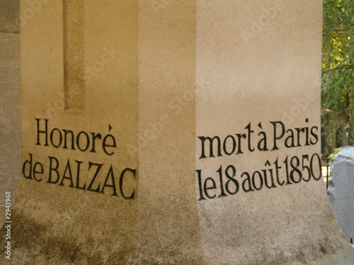 tombe balzac