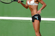 woman playing tennis woman playing tennis