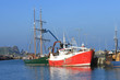 docked boats