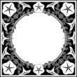 petunia frame/border, square