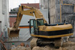 pelleteuse sur chantier