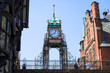 eastgate clock, chester, england, uk eastgate clock, chester, england, uk
