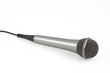 microphone on a white background