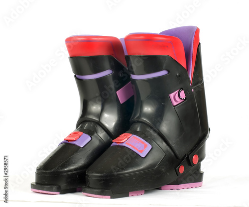 old ski boots