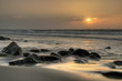 canvas print picture a gentle sunset