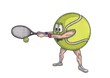 human tennis ball human tennis ball