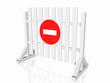 road closed sign